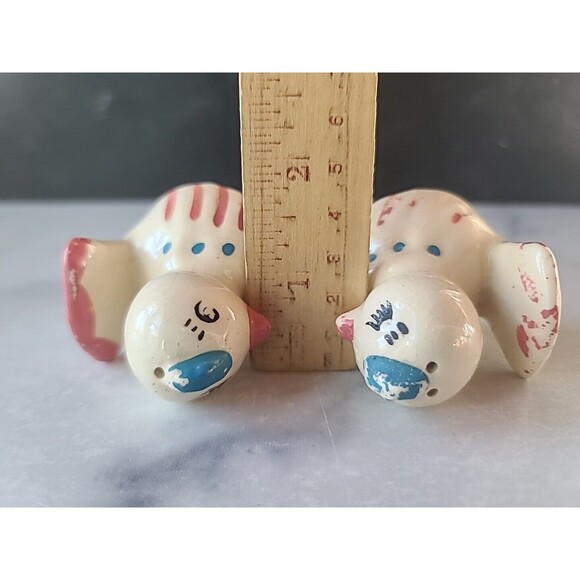 Vintage Bird Shaped Salt And Pepper Shakers, READ - Picture 9 of 10